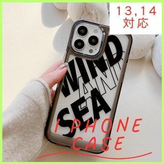アイフォン　13　14　対応　ケース　WIND AND SEA(iPhoneケース)