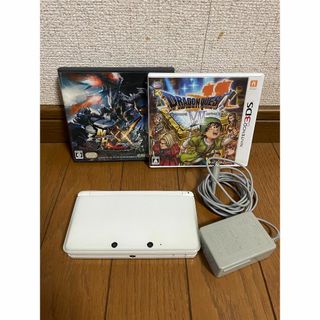 ニンテンドウ(任天堂)の3DS本体＋カセット＋充電器(携帯用ゲーム機本体)