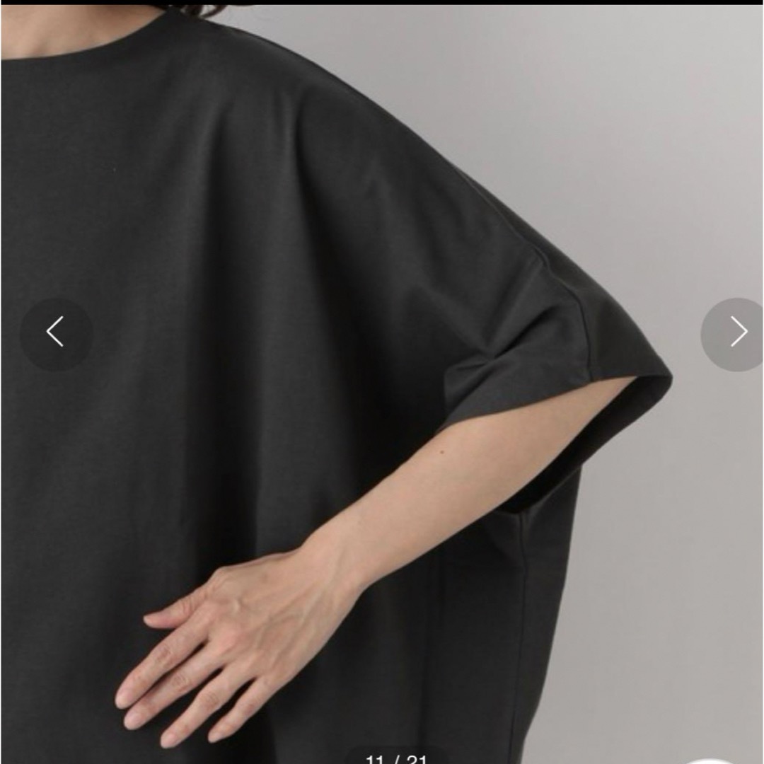 LEPSIM(レプシィム)の【LEPSIM】レプシィム レプシィム スクエアBIGカットプルオーバー レディースのトップス(Tシャツ(半袖/袖なし))の商品写真