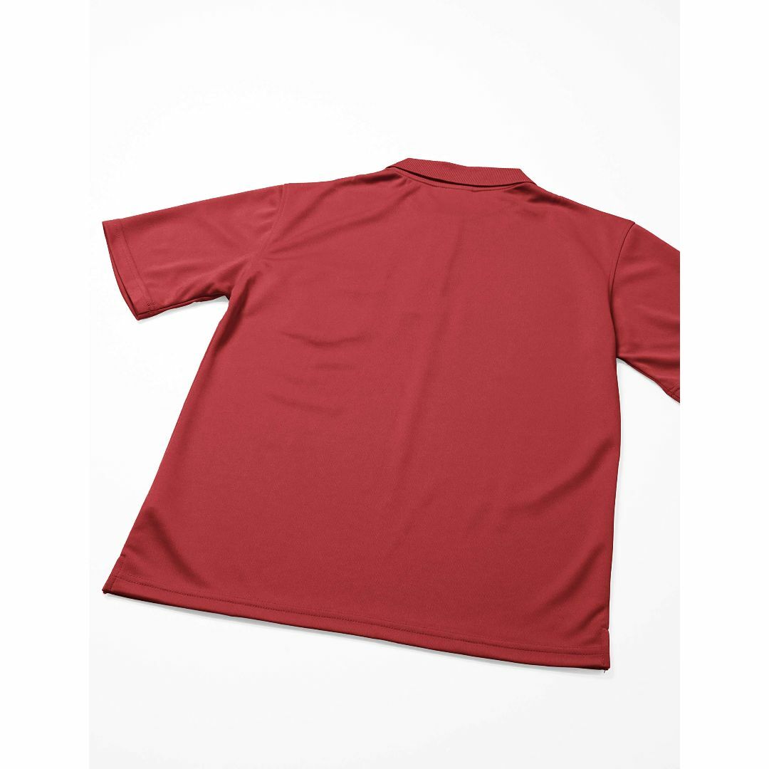 【在庫セール】[モンブラン] 男女兼用 半袖ポロシャツ 32-506 レッド ( レディースのファッション小物(その他)の商品写真