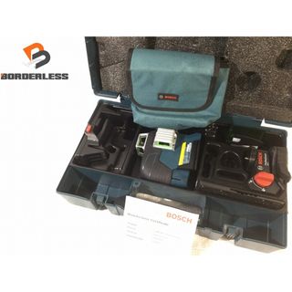 ボッシュ(BOSCH)の☆未使用品☆BOSCH ボッシュ レーザー墨出し器 GLL3-80CG アタッチメント ケース付き 89811(工具)