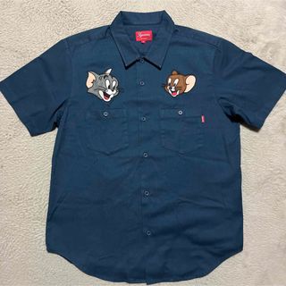 Supreme - Supreme Tom & Jerry S/S Work Shirt シャツ M