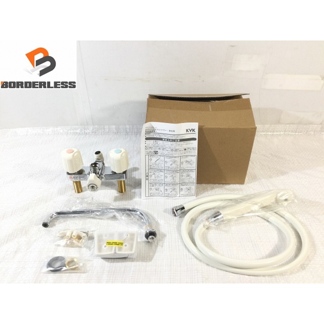 ☆未使用品☆KVK ケーブイケー デッキ型 2ハンドルシャワー 混合 ☆未使用品☆KVK ケーブイケー デッキ型 2ハンドルシャワー 混合