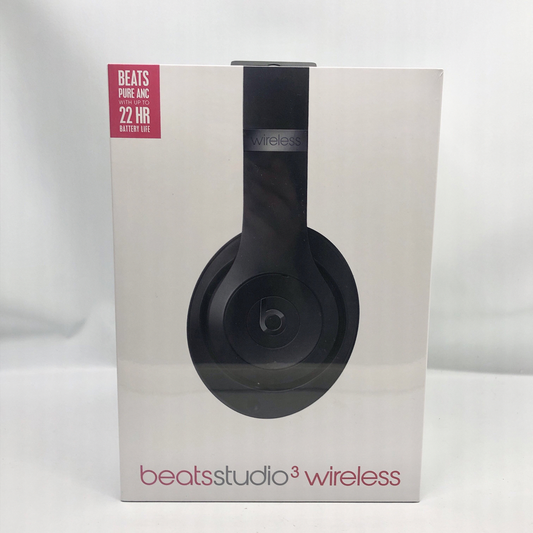 Beats by Dr Dre(ビーツバイドクタードレ)の【未開封】Beats by Dr Dre studio3 wireless スマホ/家電/カメラのオーディオ機器(ヘッドフォン/イヤフォン)の商品写真