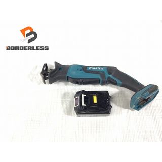 マキタ(Makita)の☆中古品☆ makita マキタ 18V 充電式レシプロソー JR184D バッテリー1個(18V6.0Ah) 89659(工具)