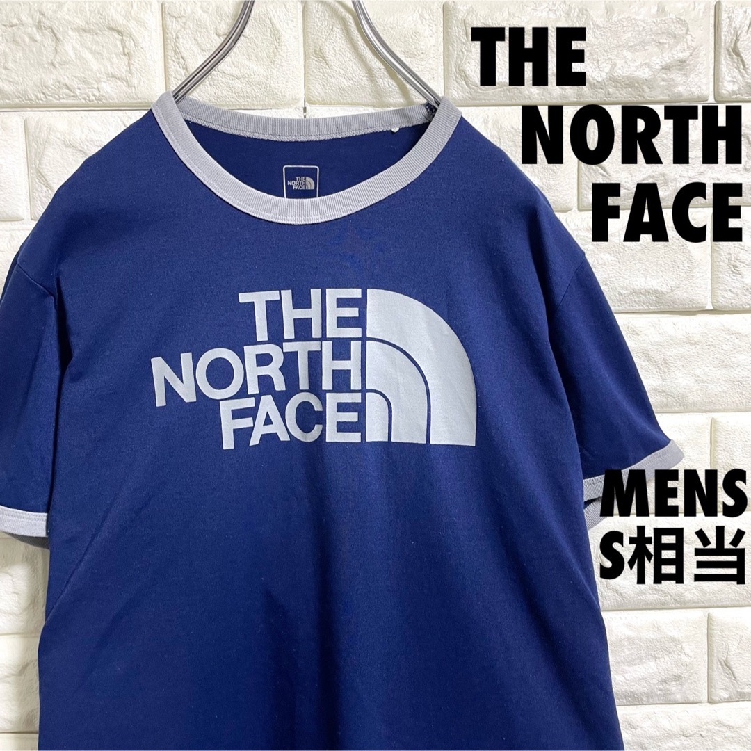 THE NORTH FACE(ザノースフェイス)のザノースフェイス　リンガーTシャツ　メンズSサイズ相当 メンズのトップス(Tシャツ/カットソー(半袖/袖なし))の商品写真