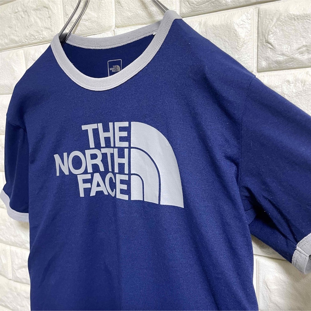 THE NORTH FACE(ザノースフェイス)のザノースフェイス　リンガーTシャツ　メンズSサイズ相当 メンズのトップス(Tシャツ/カットソー(半袖/袖なし))の商品写真