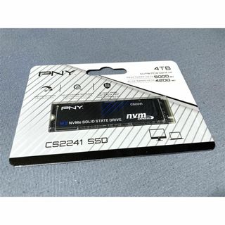 PNY製　CS2241 M280CS2241-4TB-CL 4TB M2内蔵(PC周辺機器)