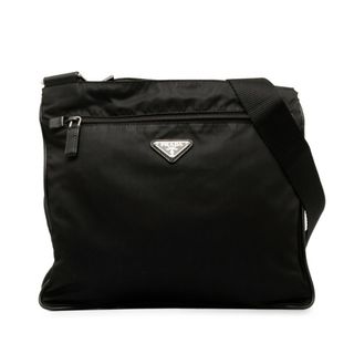 プラダ(PRADA)のプラダ 三角ロゴプレート 斜め掛け ショルダーバッグ 2VH563 ナイロン レディース PRADA 【1-0146076】(ショルダーバッグ)