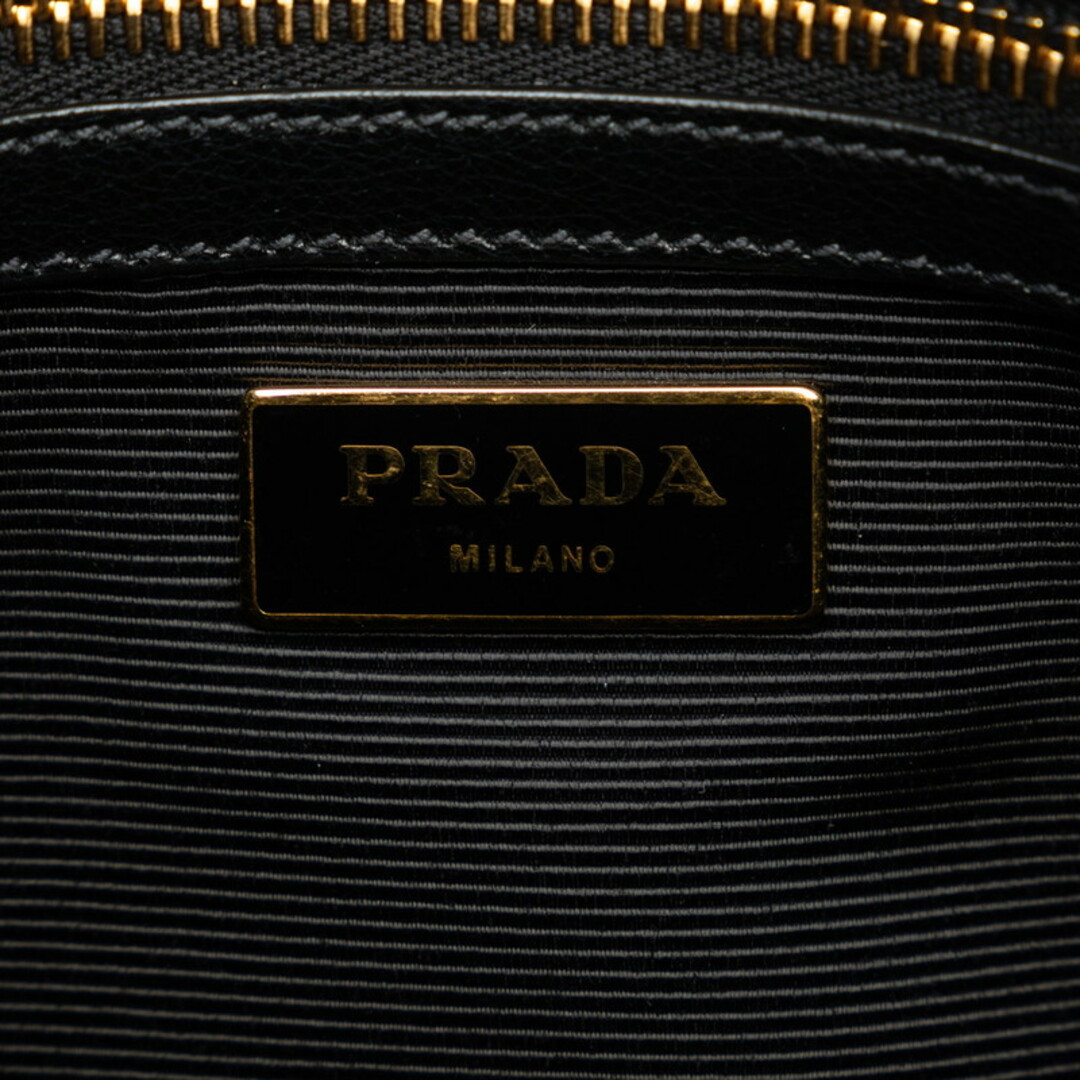 PRADA(プラダ)の美品 プラダ ロゴ ゴールド金具 ハンドバッグ ショルダーバッグ 2WAY 1BA164 レザー レディース PRADA 【1-0146365】 レディースのバッグ(ハンドバッグ)の商品写真