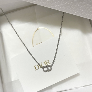 クリスチャンディオール(Christian Dior)の【5/6迄限定値下げ】DIOR CLAIR D LUNE ネックレス　シルバー(ネックレス)