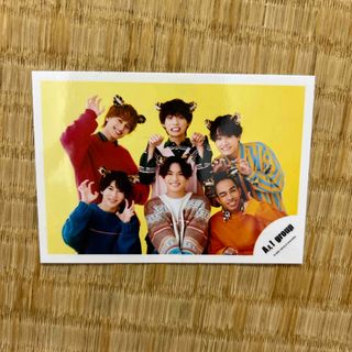 ジャニーズジュニア(ジャニーズJr.)のAぇ! group グリーティングミニフォト(アイドルグッズ)