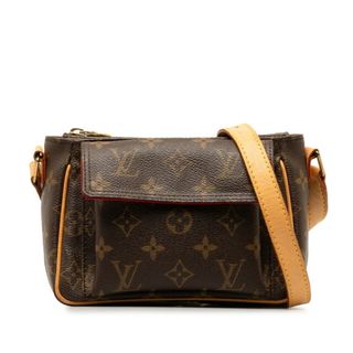 ルイヴィトン(LOUIS VUITTON)の美品 ルイ ヴィトン モノグラム ヴィバシテPM 斜め掛け ショルダーバッグ M51165 PVC レディース LOUIS VUITTON 【1-0147022】(ショルダーバッグ)