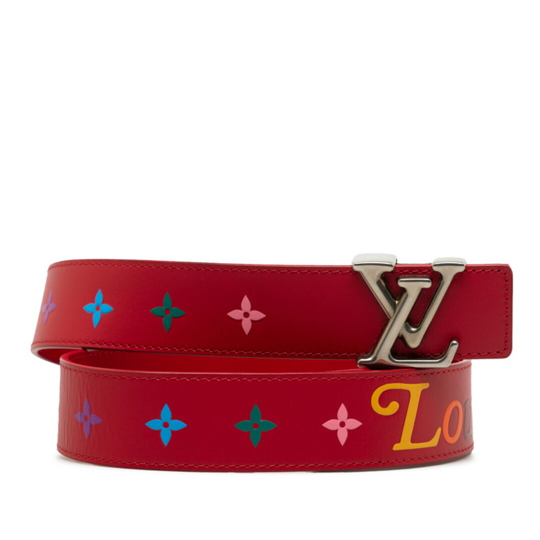 LOUIS VUITTON(ルイヴィトン)の美品 ルイ ヴィトン モノグラム ニューウェーブ サンチュール ベルト 32/80 M0096 レザー レディース LOUIS VUITTON 【222-47533】 レディースのファッション小物(ベルト)の商品写真