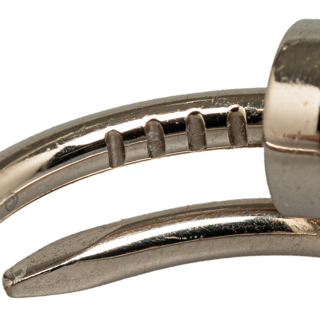 Cartier(カルティエ)の美品 カルティエ ジュスト アン クル リング 指輪 K18WG ホワイトゴールド レディース CARTIER 【222-47538】 レディースのアクセサリー(リング(指輪))の商品写真