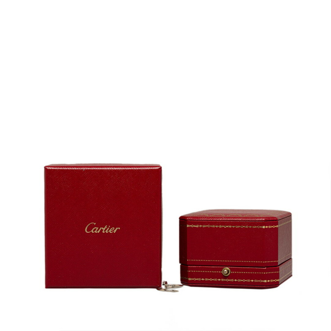 Cartier(カルティエ)の美品 カルティエ ジュスト アン クル リング 指輪 K18WG ホワイトゴールド レディース CARTIER 【222-47538】 レディースのアクセサリー(リング(指輪))の商品写真