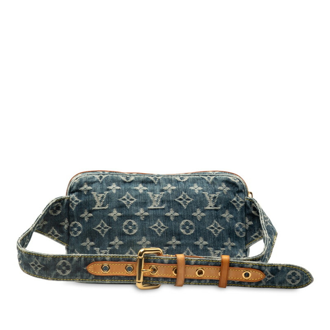 LOUIS VUITTON(ルイヴィトン)のルイ ヴィトン モノグラム デニム ポーチインディゴ ボディバッグ ウエストバッグ M95347 デニム レディース LOUIS VUITTON 【222-47553】 レディースのバッグ(ボディバッグ/ウエストポーチ)の商品写真