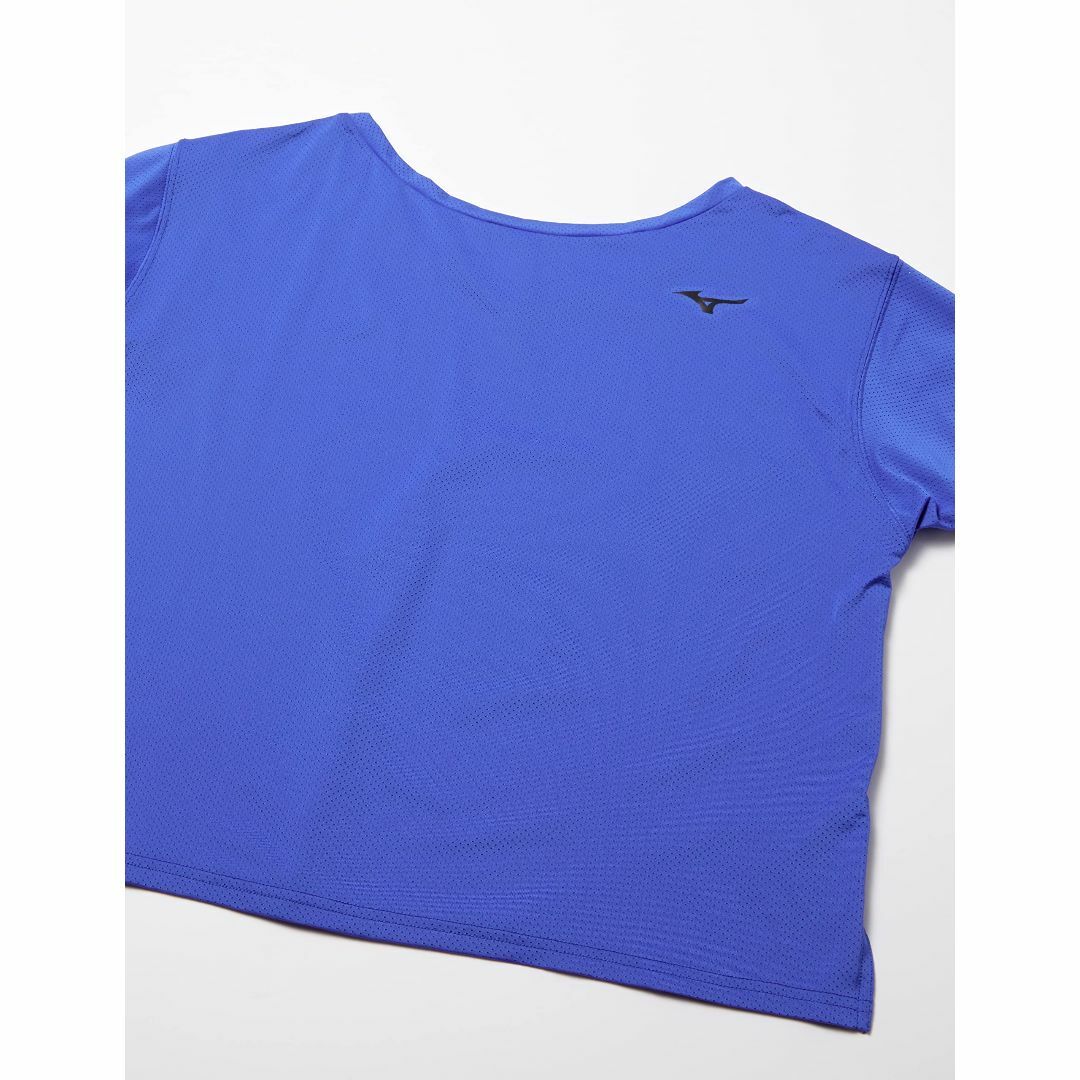 【色: ダズリングブルー】[ミズノ] ランニングウェア レイヤードTシャツ 半袖 レディースのファッション小物(その他)の商品写真