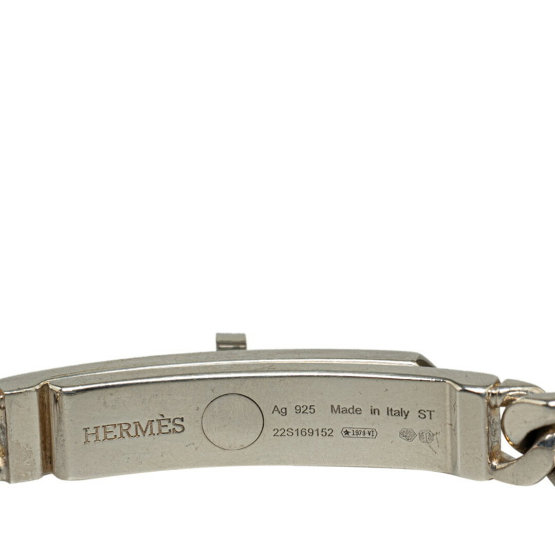 Hermes(エルメス)の美品 エルメス ケリーグルメット ブレスレット SV925 シルバー レディース HERMES 【222-47561】 レディースのアクセサリー(ブレスレット/バングル)の商品写真
