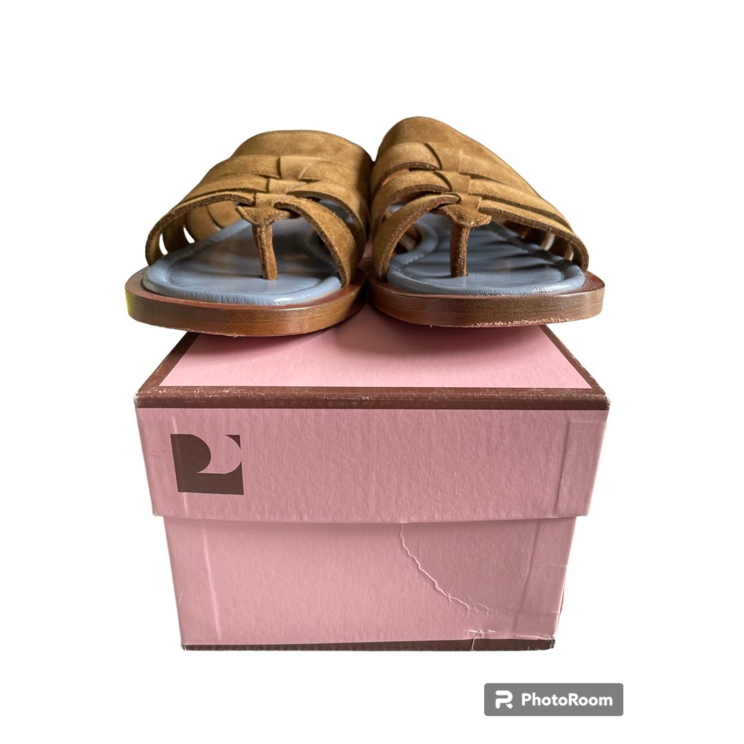 B.C STOCK(ベーセーストック)のパスクッチ　PASCUCCI 革　サンダル　イタリア製　23 レディースの靴/シューズ(サンダル)の商品写真