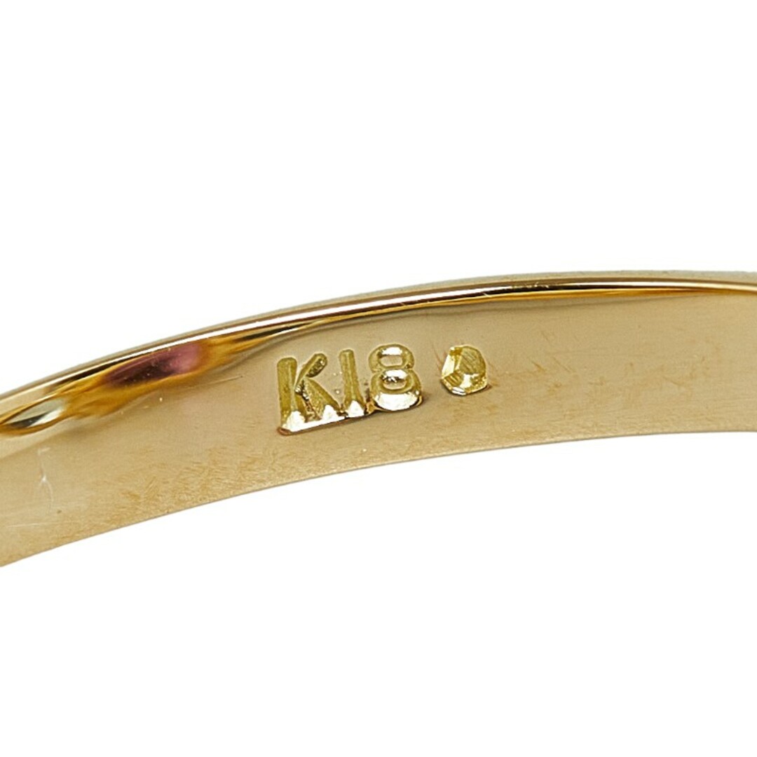 美品 K18YG イエローゴールド リング 指輪 ガーネット 0.88ct アクアマリン 0.78ct 【1-0147869】 レディースのアクセサリー(リング(指輪))の商品写真