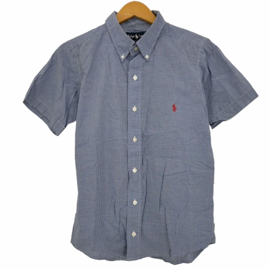 Ralph Lauren(ラルフローレン)のRALPH LAUREN(ラルフローレン) ギンガムチェック ボタンダウンシャツ レディースのトップス(シャツ/ブラウス(半袖/袖なし))の商品写真