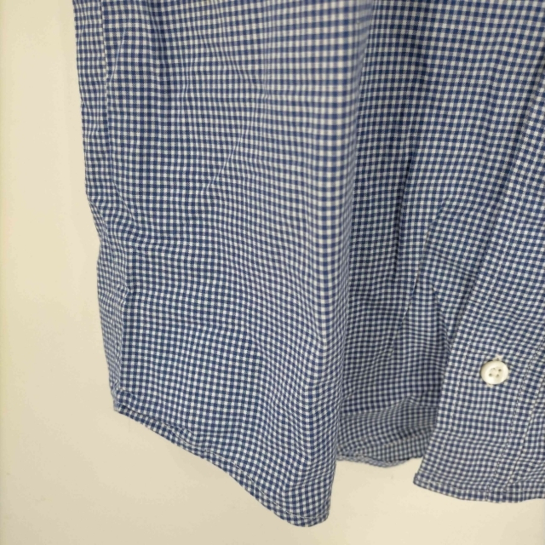 Ralph Lauren(ラルフローレン)のRALPH LAUREN(ラルフローレン) ギンガムチェック ボタンダウンシャツ レディースのトップス(シャツ/ブラウス(半袖/袖なし))の商品写真