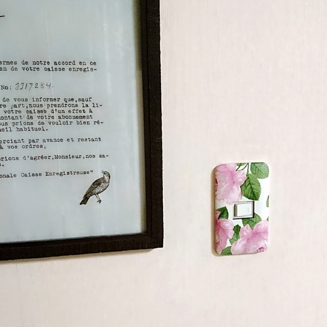イングリッシュローズ1口タイプ DIY ハンドメイドのインテリア/家具(インテリア雑貨)の商品写真