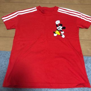 アディダス(adidas)の美品✨キッズadidasミッキー半袖Tシャツ(Tシャツ/カットソー)