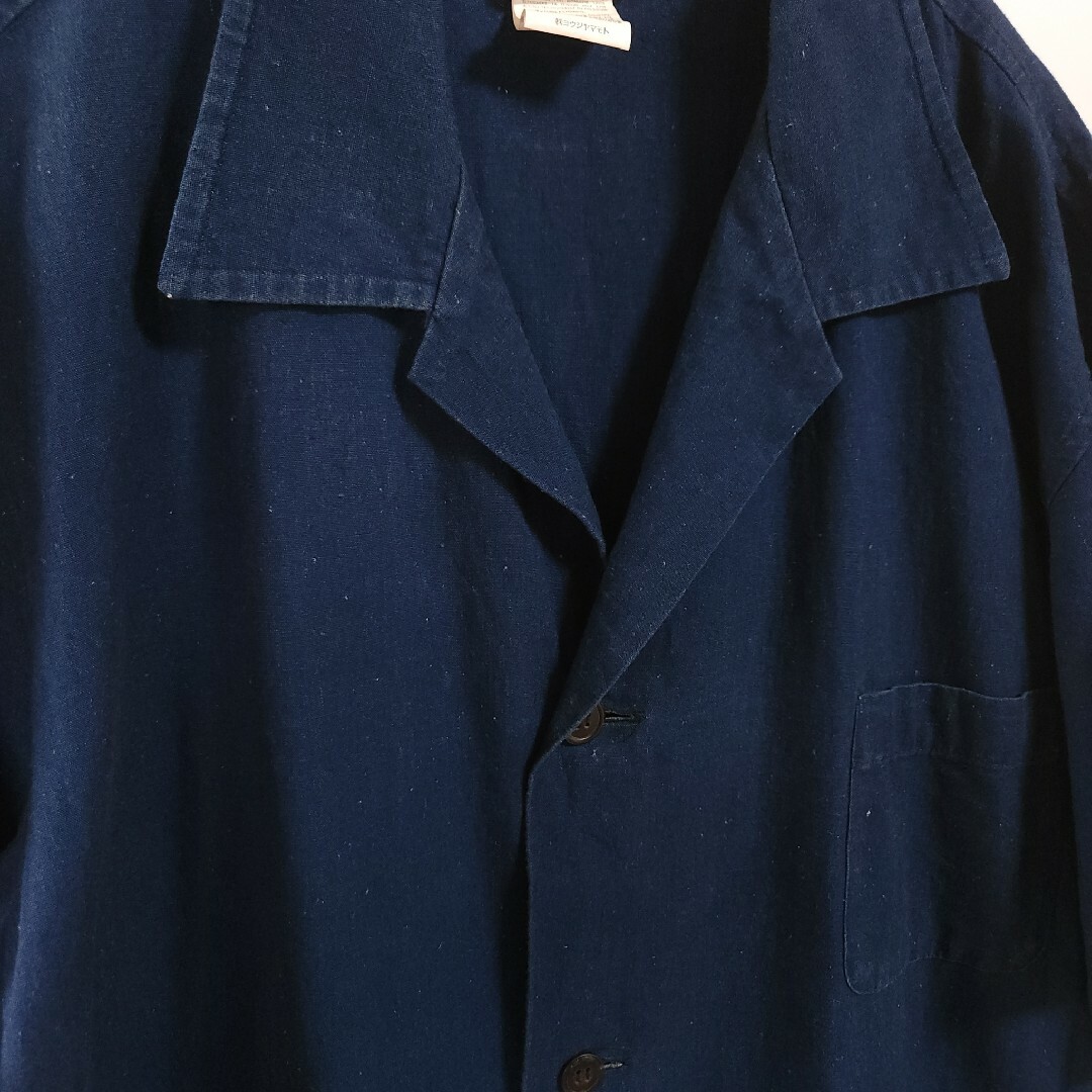 Yohji Yamamoto POUR HOMME(ヨウジヤマモトプールオム)の02SS Yohji Yamamoto POUR HOMME シャンブレーシャツ メンズのトップス(シャツ)の商品写真