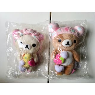 サンエックス(サンエックス)の【新品】サンエックス リラックマ あつめてぬいぐるみ ハートバスタイム セット(ぬいぐるみ)