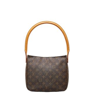 ルイヴィトン(LOUIS VUITTON)のルイ ヴィトン モノグラム ルーピングMM ショルダーバッグ ハンドバッグ M51146 PVC レディース LOUIS VUITTON 【1-0149270】(ショルダーバッグ)