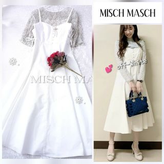 美品 MISCH MASCH 脇レースアップ キャミワンピース