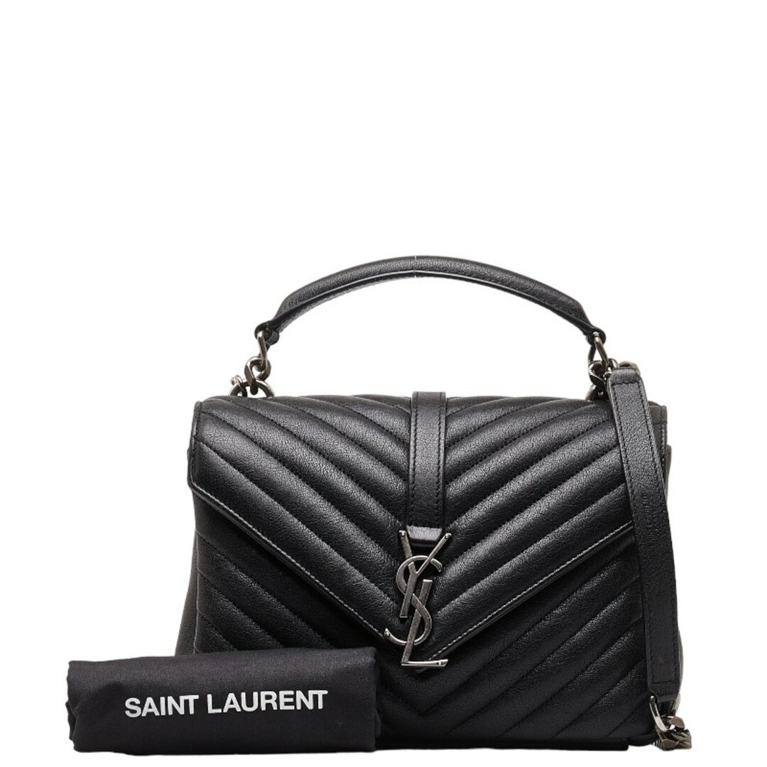 Saint Laurent(サンローラン)のサンローラン カレッジ ハンドバッグ ショルダーバッグ 2WAY 428056 レザー レディース SAINT LAURENT 【1-0149424】 レディースのバッグ(ショルダーバッグ)の商品写真