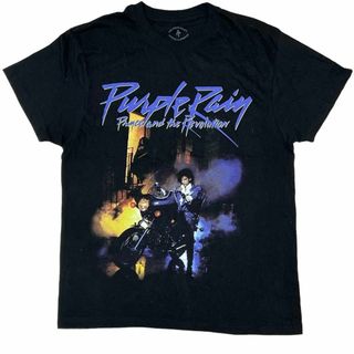 ミュージックティー(MUSIC TEE)のPRINCE ロック バンド半袖Tシャツ パープルレイン ロックT a96(Tシャツ/カットソー(半袖/袖なし))