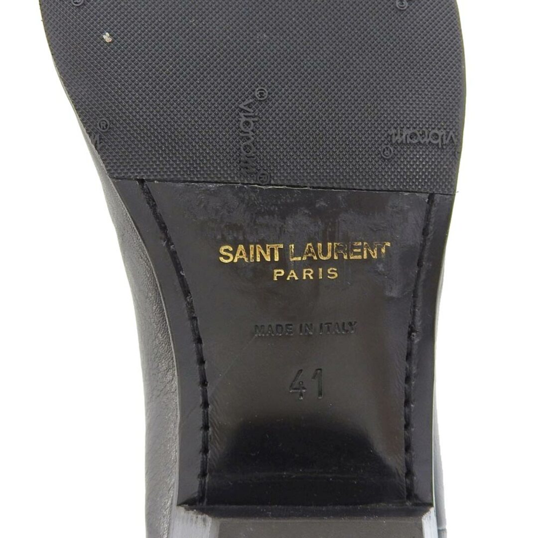 Saint Laurent(サンローラン)のサンローランパリ SAINT LAURENT PARIS サンローランパリ サイドゴア ブーツ シューズ レディース 黒 ブラック 41 602465 41 レディースの靴/シューズ(その他)の商品写真