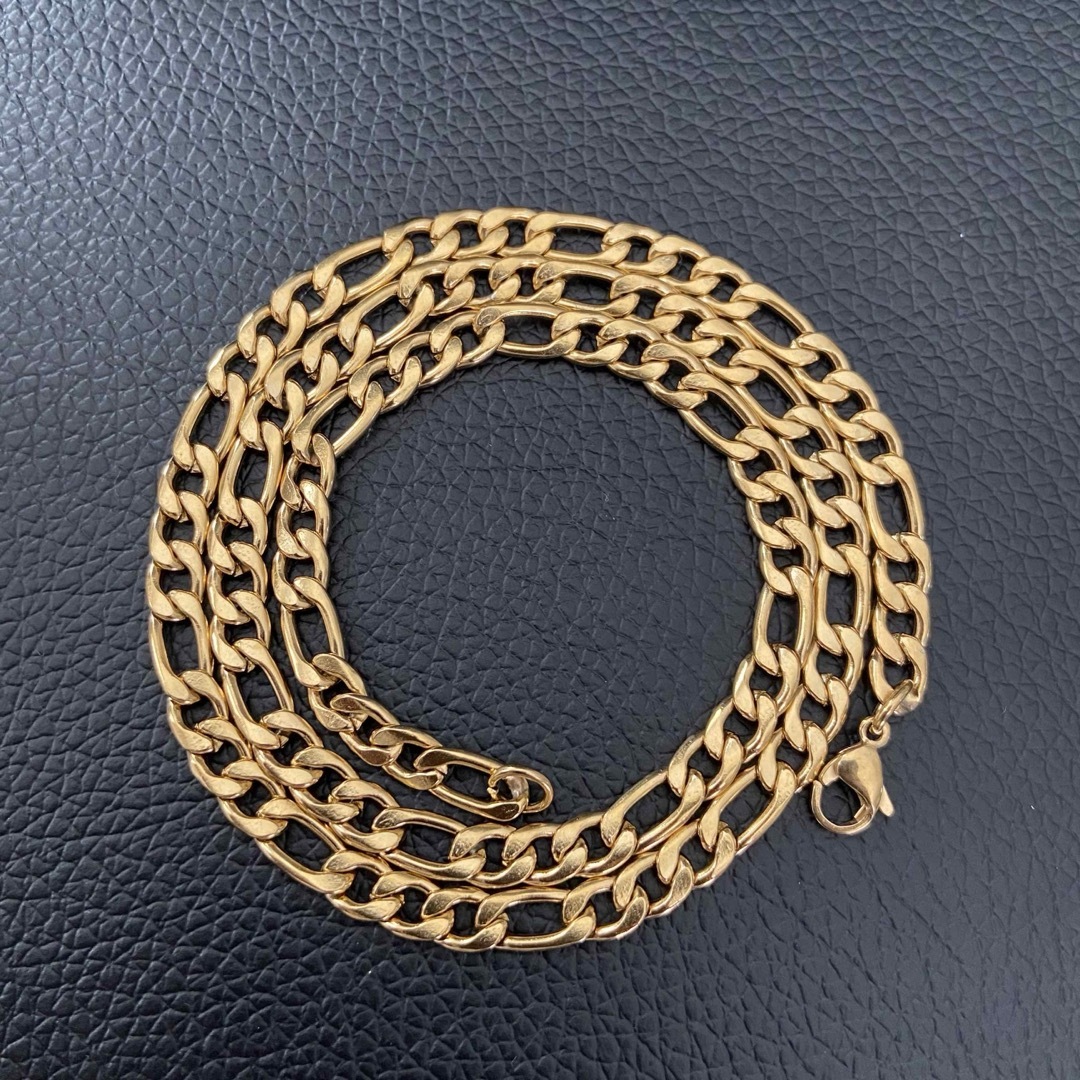 kowichi着用 18k gp フィガロチェーン ゴールド アバランチ メンズのアクセサリー(ネックレス)の商品写真