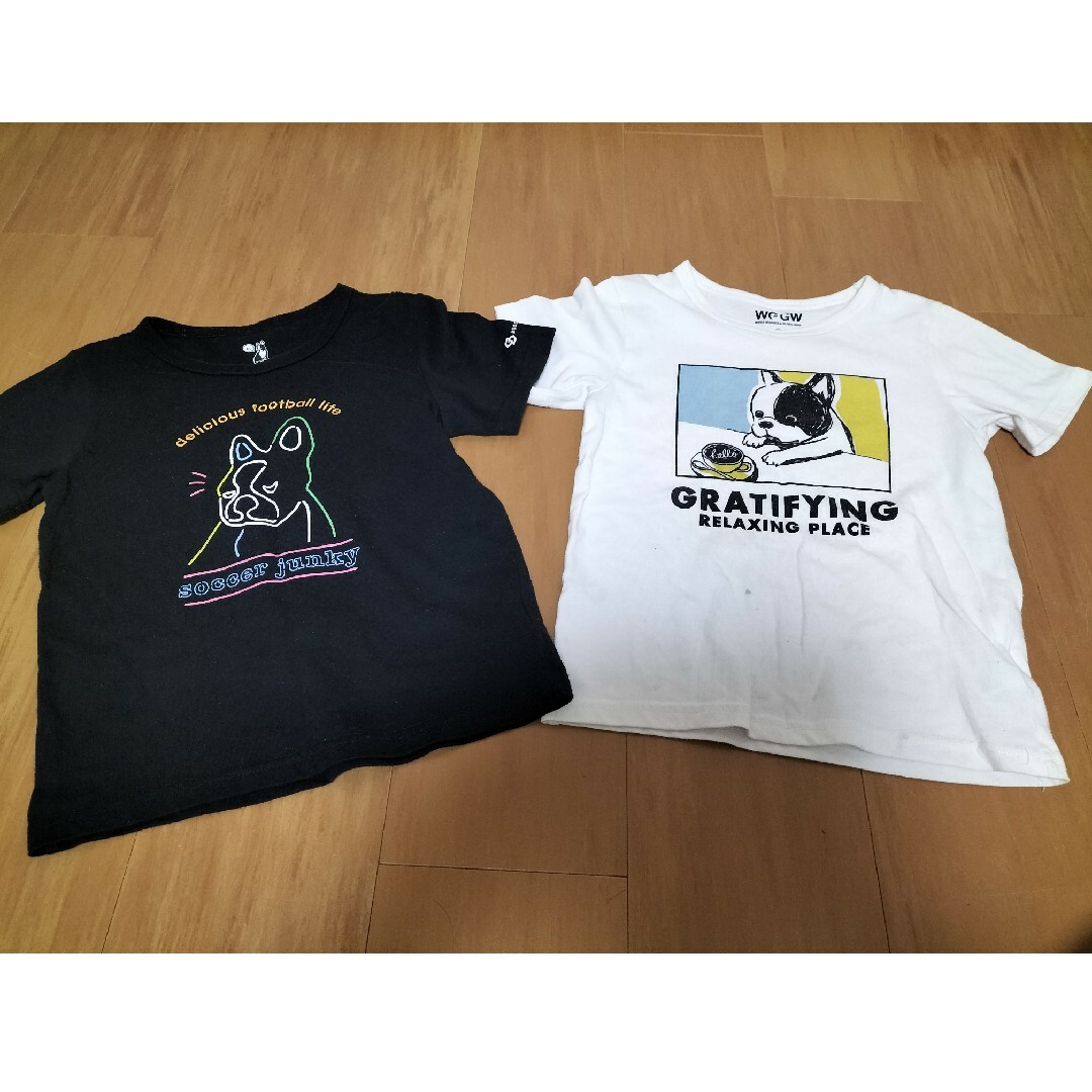 GLOBAL WORK(グローバルワーク)のTシャツ　2枚セット キッズ/ベビー/マタニティのキッズ服男の子用(90cm~)(Tシャツ/カットソー)の商品写真