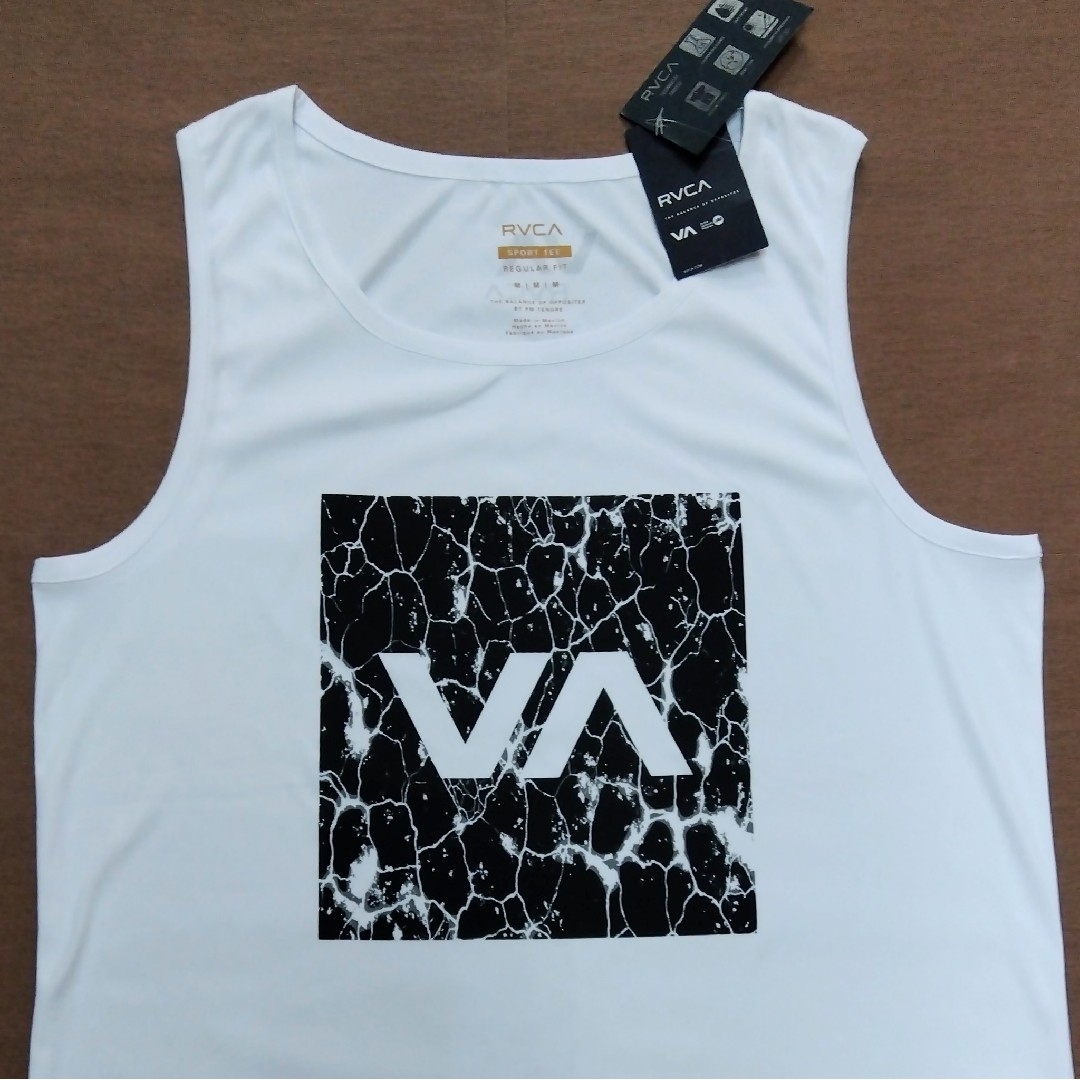 RVCA(ルーカ)の[新品] RVCA ルーカ タンクトップ ラッシュガード ラッシュタンク M メンズのトップス(タンクトップ)の商品写真