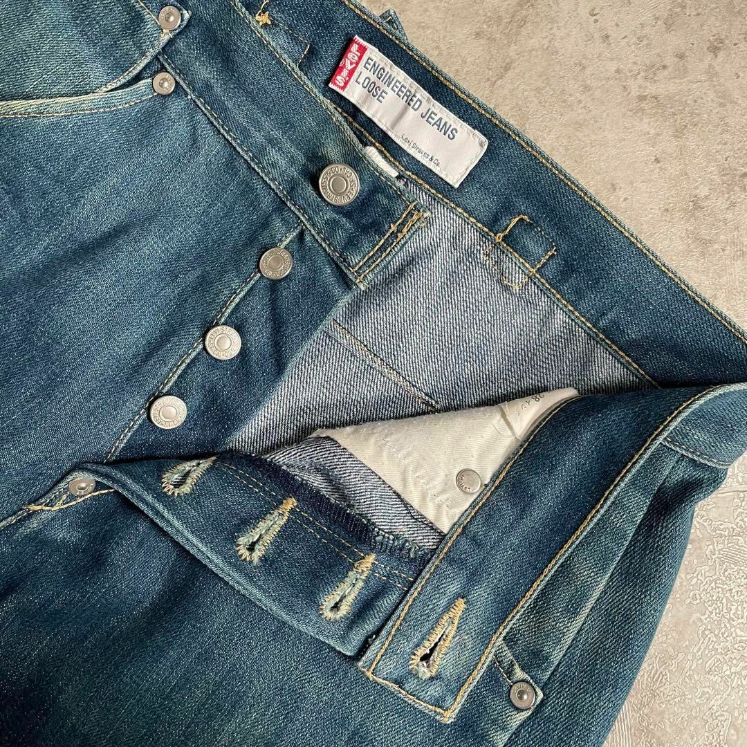 Levi's(リーバイス)のY2K LEVI'S ENGINEERED JEANS 立体裁断新地バックデニム メンズのパンツ(デニム/ジーンズ)の商品写真