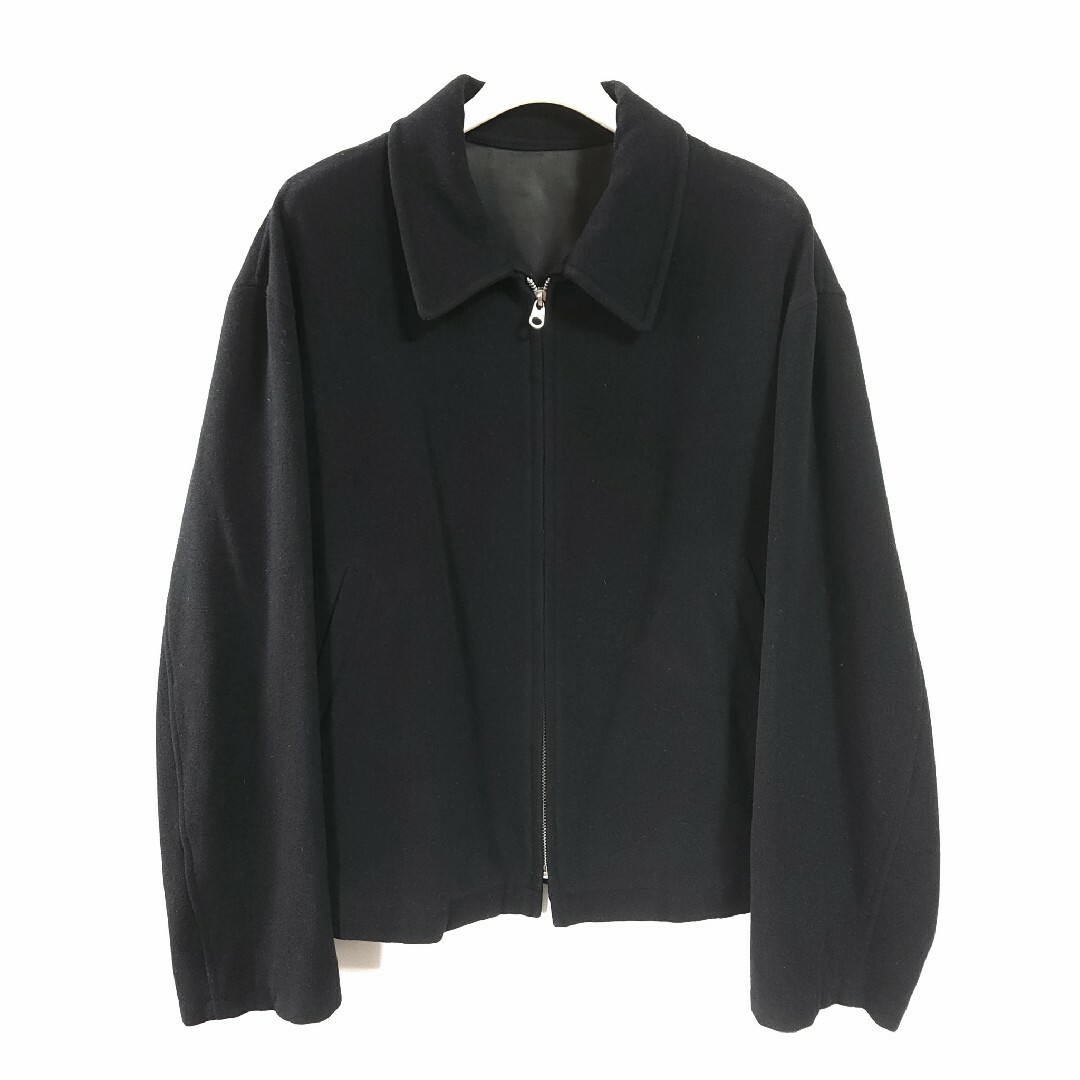 Yohji Yamamoto POUR HOMME(ヨウジヤマモトプールオム)の90s Y’s for men ウールメルトンブルゾン ワイズフォーメン メンズのジャケット/アウター(ブルゾン)の商品写真