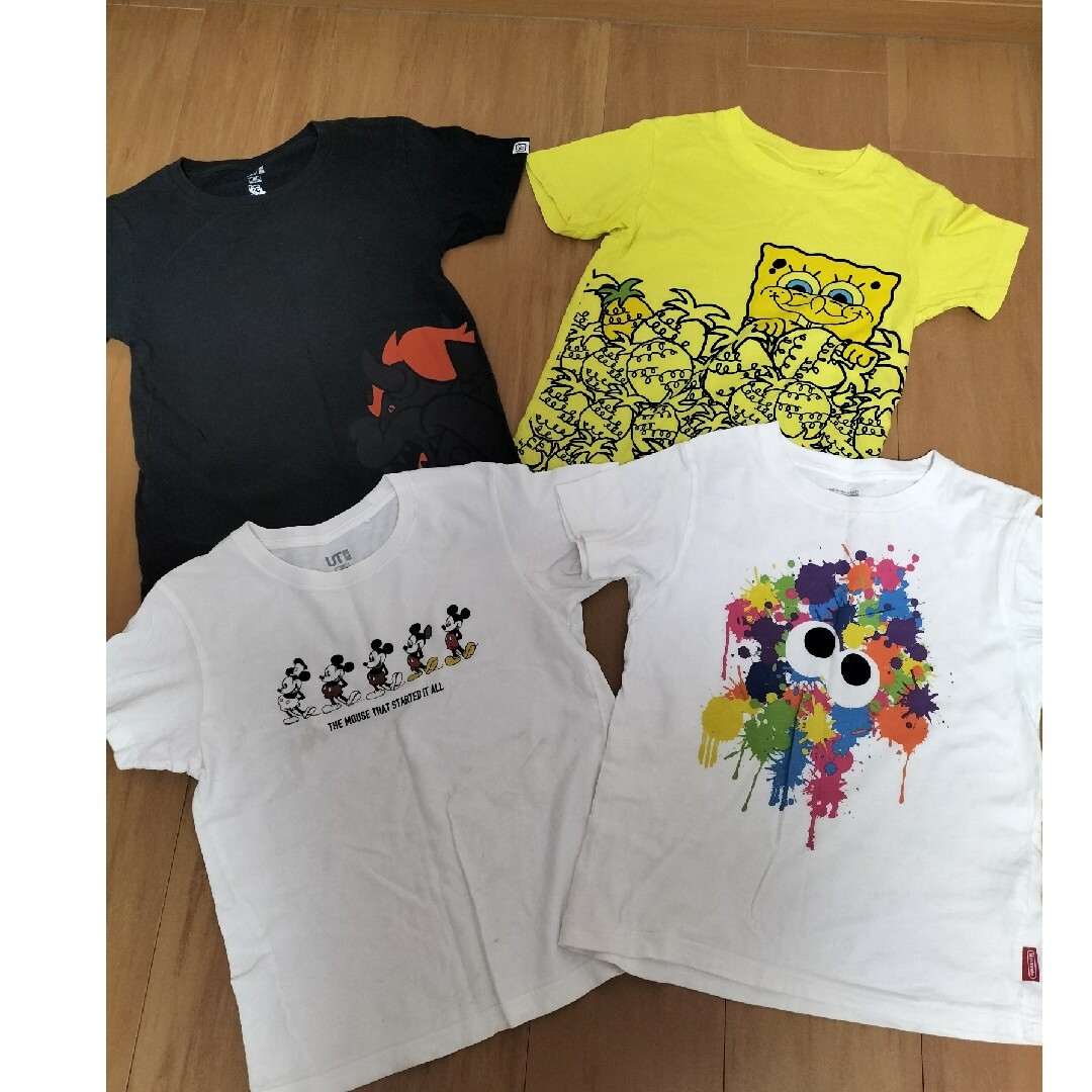 UNIQLO(ユニクロ)のUNIQLO　Tシャツ キッズ/ベビー/マタニティのキッズ服男の子用(90cm~)(Tシャツ/カットソー)の商品写真