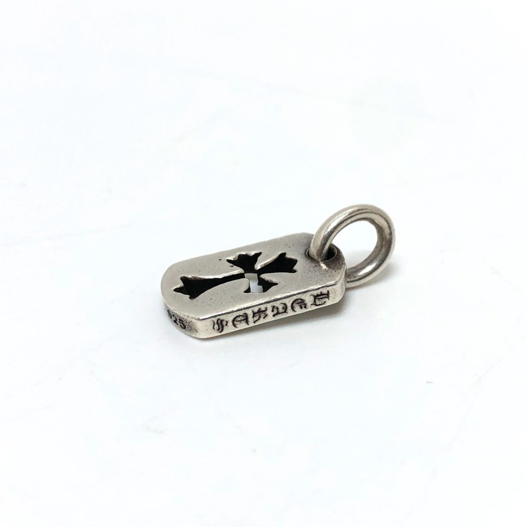 Chrome Hearts(クロムハーツ)のクロムハーツ CHROME HEARTS タイニーカットアウトクロス ドッグタグ ネックレストップ ペンダントトップ SV925 シルバー メンズのアクセサリー(ネックレス)の商品写真