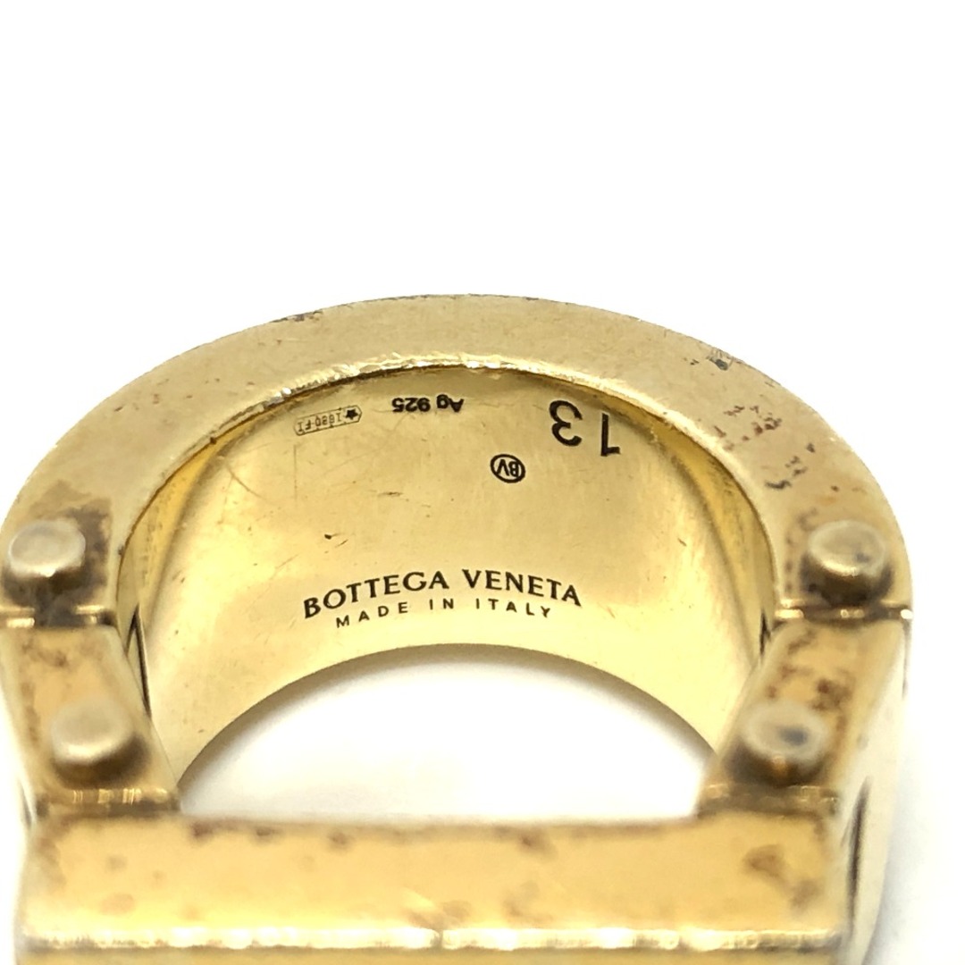 Bottega Veneta(ボッテガヴェネタ)のボッテガヴェネタ BOTTEGA VENETA ボルト 指輪 リング・指輪 SV925 ゴールド レディースのアクセサリー(リング(指輪))の商品写真