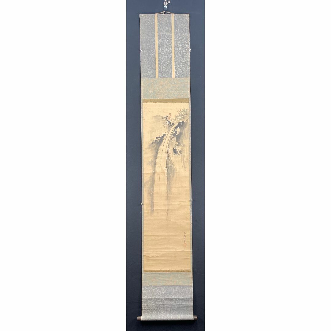山水 瀑布 103
