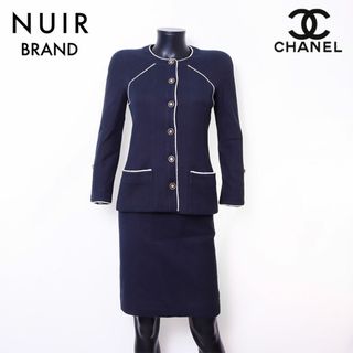 シャネル(CHANEL)のシャネル CHANEL ココボタン ジャケット スカート セットアップ(セット/コーデ)