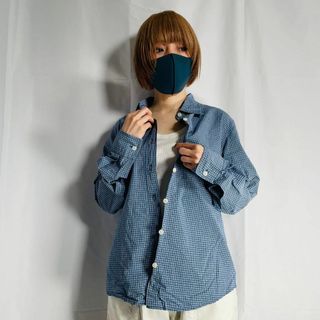 アバクロンビーアンドフィッチ(Abercrombie&Fitch)の80s90s ヴィンテージ アバクロ アウトドアライン チェックシャツ(シャツ/ブラウス(長袖/七分))