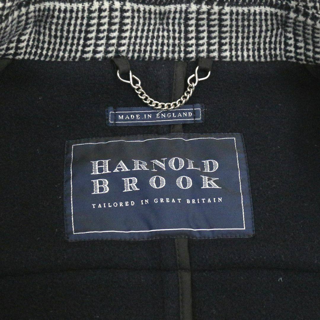 アーノルドブルック グレンチェックダッフルコート メンズのジャケット/アウター(ダッフルコート)の商品写真