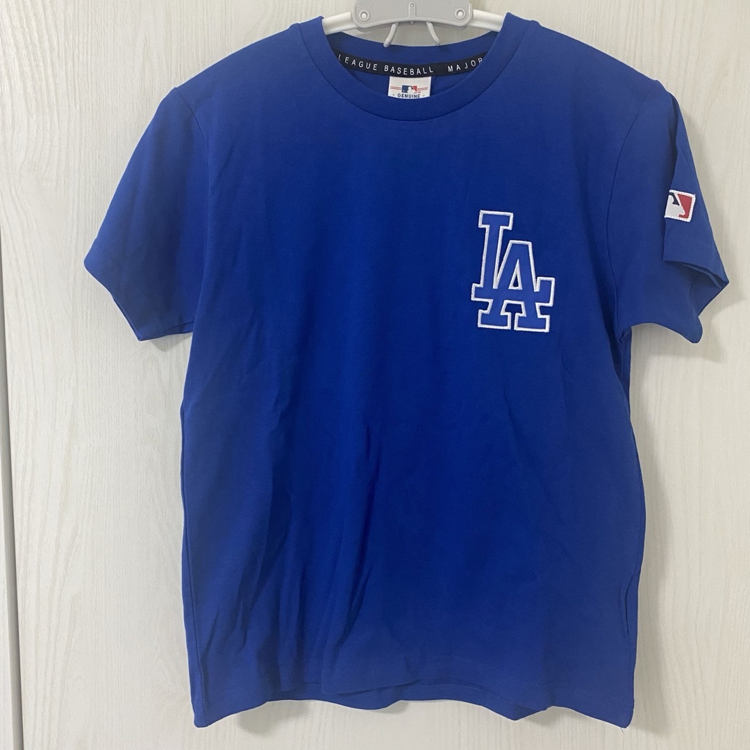 【新品タグ付】MLB　ドジャース　半袖Tシャツ 150cm  大谷翔平 キッズ/ベビー/マタニティのキッズ服男の子用(90cm~)(Tシャツ/カットソー)の商品写真