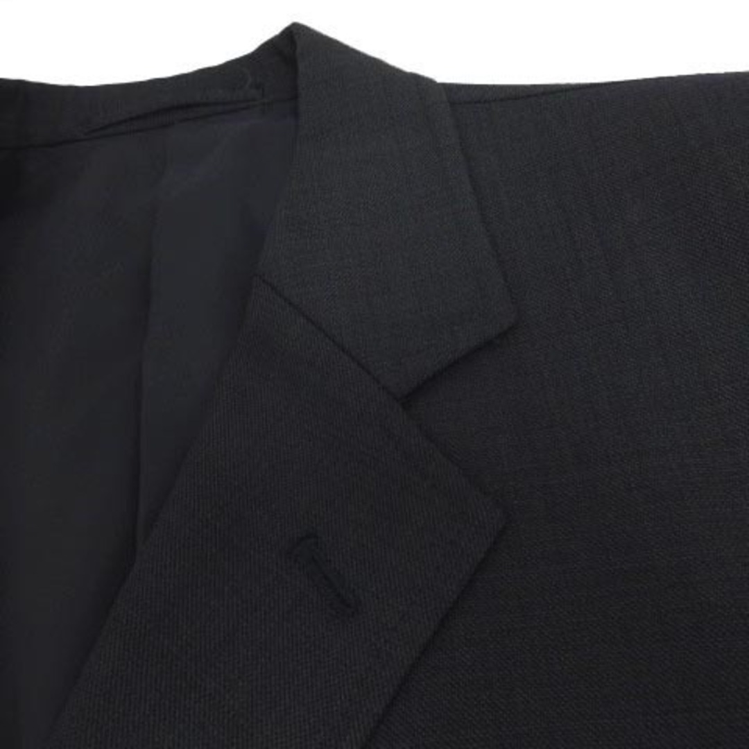 J.PRESS(ジェイプレス)のジェイプレス スーツ ジャケット パンツ ウール混 紺系 ネイビーグレー YA5 メンズのスーツ(スーツジャケット)の商品写真
